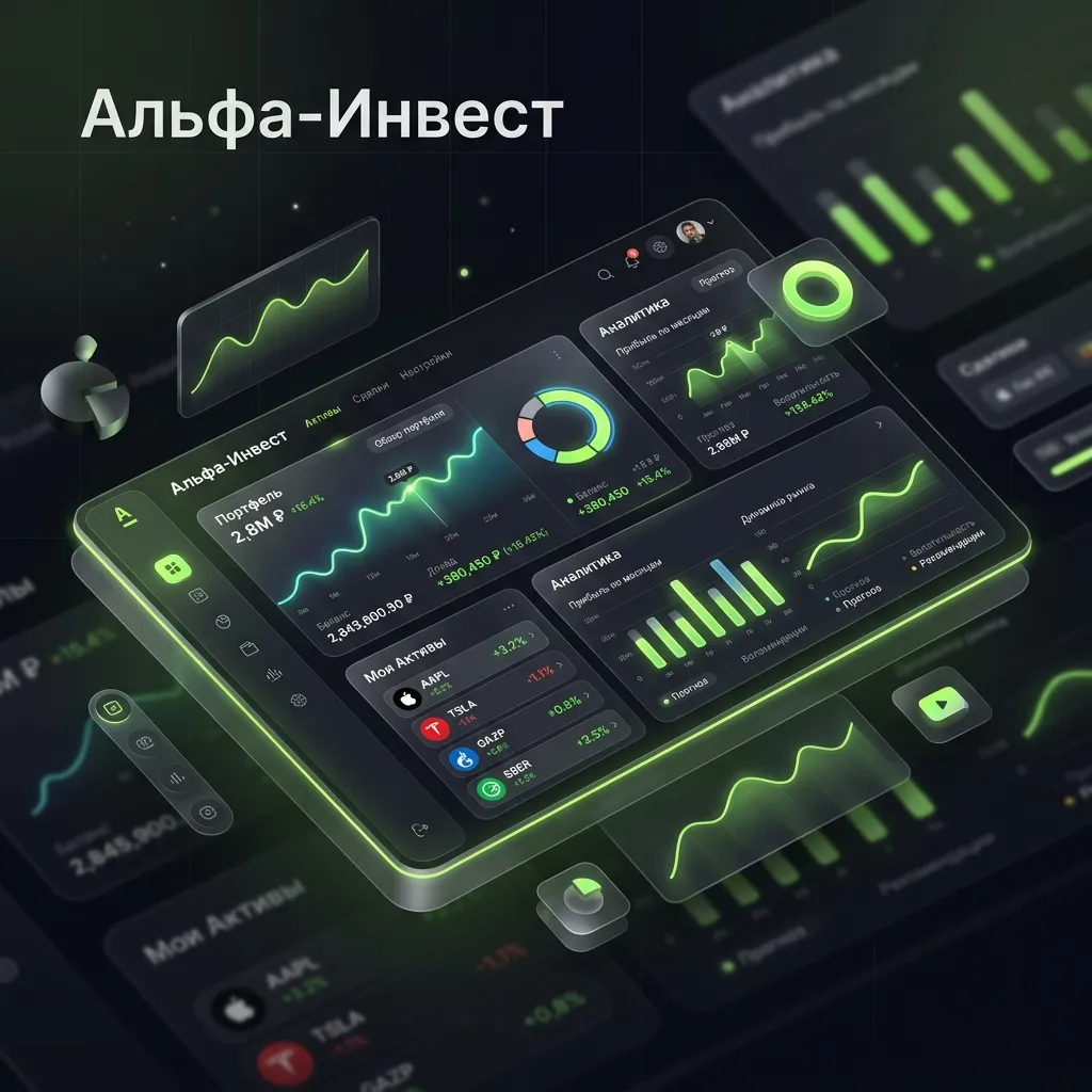 Кейс Инвестиционная платформа «Альфа-Инвест» — разработка веб-система