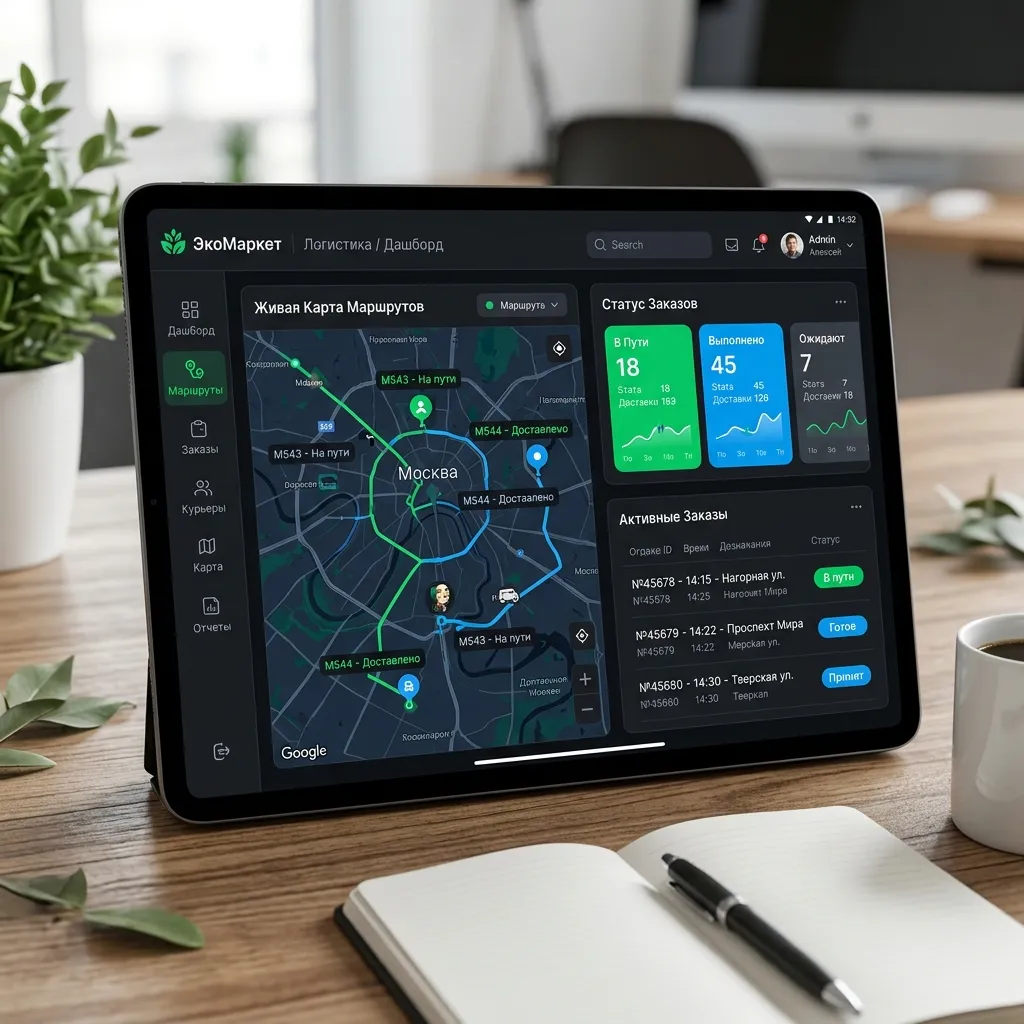 Кейс Логистическая платформа «ЭкоМаркет» — разработка ai-автоматизация